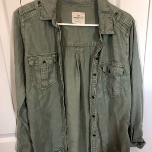 army green jacket